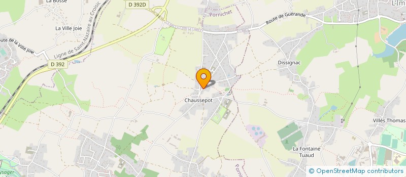 localisation de l'entreprise IXI'POSE  SAINT-ANDRE-DES-EAUX