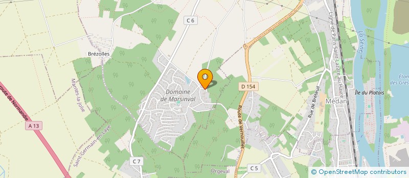 localisation de l'entreprise IXIA à VERNOUILLET
