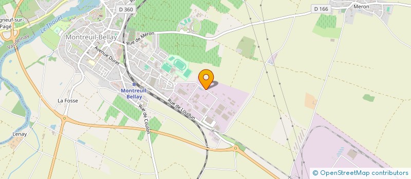 localisation de l'entreprise IXIA PLAST à MONTREUIL-BELLAY