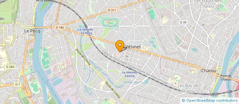localisation de l'entreprise IXIAL à LE VESINET
