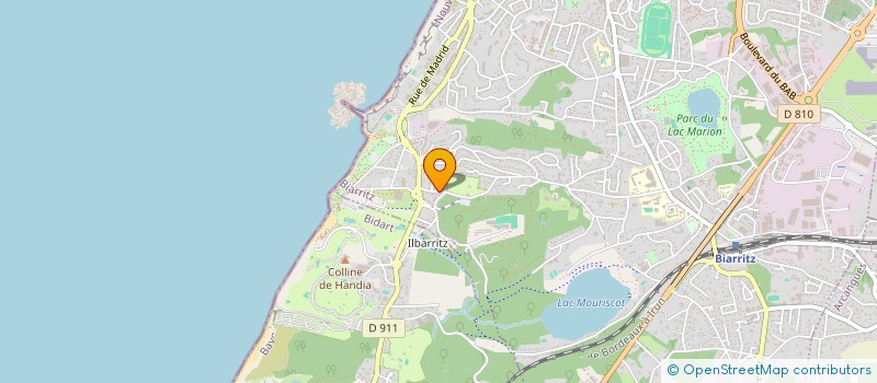 localisation de l'entreprise IXIL à BIARRITZ