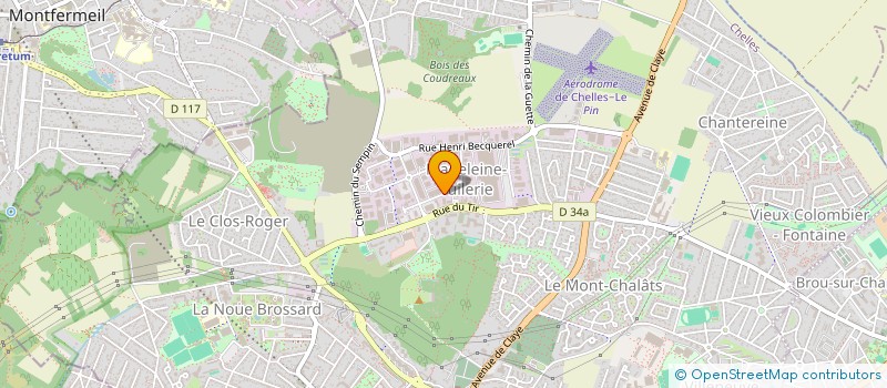 localisation de l'entreprise IXION à CHELLES