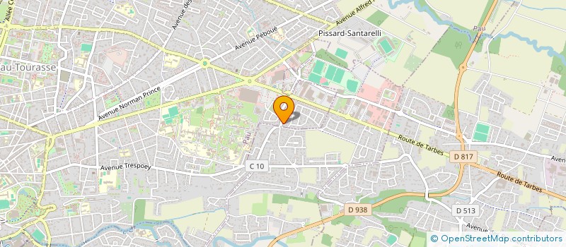 localisation de l'entreprise IXION à PAU