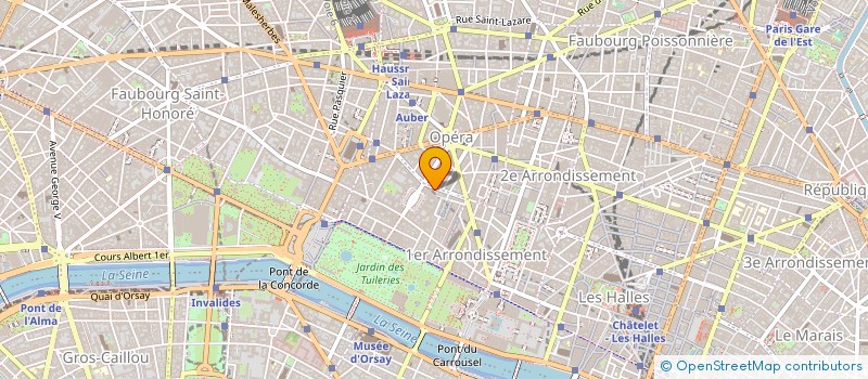 localisation de l'entreprise IXIOS HOLDING  PARIS