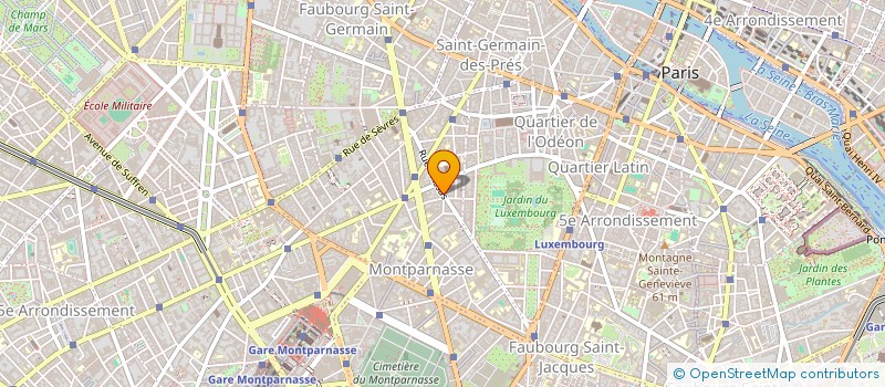 localisation de l'entreprise IXIS à PARIS
