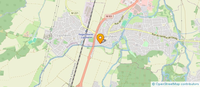 localisation de l'entreprise IXIS  EXPERT EN EXPO  FEGERSHEIM