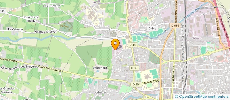 localisation de l'entreprise IXIT à GLEIZE