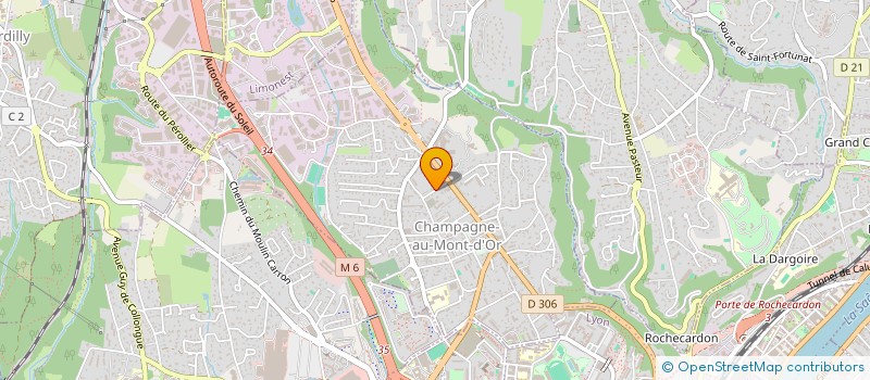 localisation de l'entreprise IXIV  CHAMPAGNE-AU-MONT-D OR