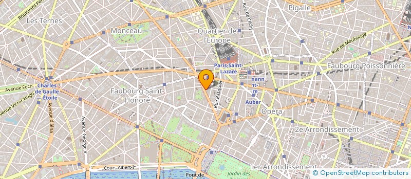 localisation de l'entreprise IXO  PARIS