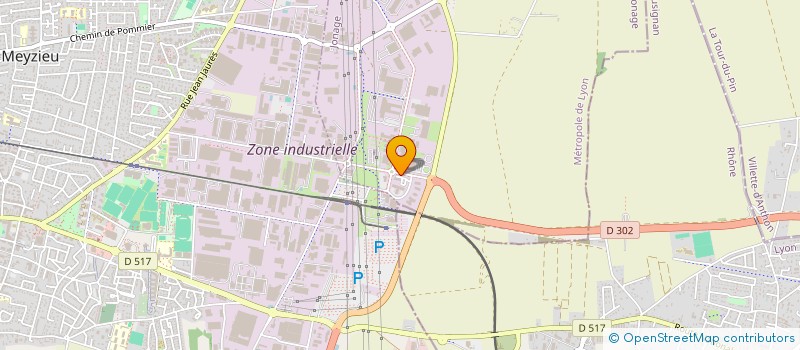 localisation de l'entreprise IXO  JONAGE