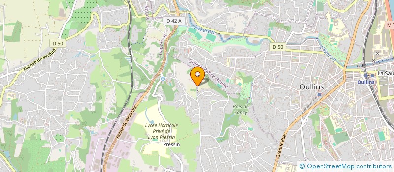 localisation de l'entreprise IXORA  SAINT-GENIS-LAVAL