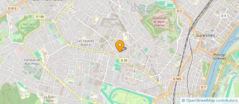 localisation de l'entreprise IXORA à RUEIL-MALMAISON