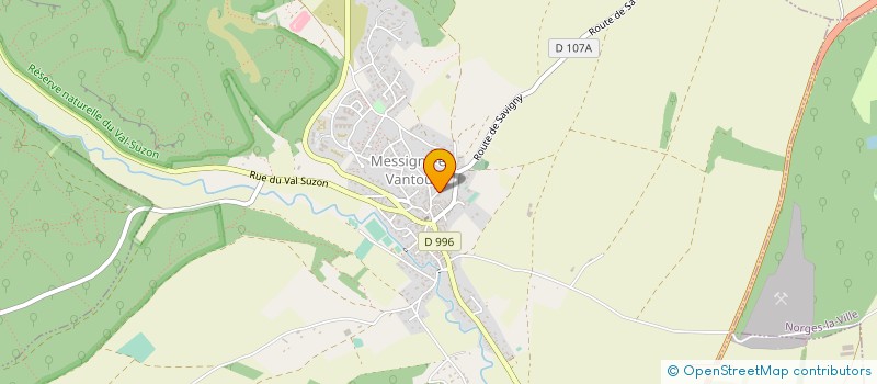 localisation de l'entreprise IXSELLIA à MESSIGNY-ET-VANTOUX