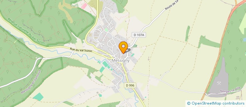 localisation de l'entreprise IXSELLIA TRAINING à MESSIGNY-ET-VANTOUX