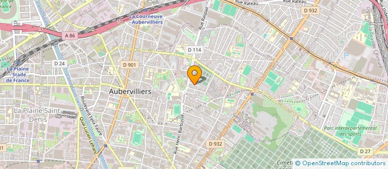 localisation de l'entreprise IYA IBEYI  AUBERVILLIERS