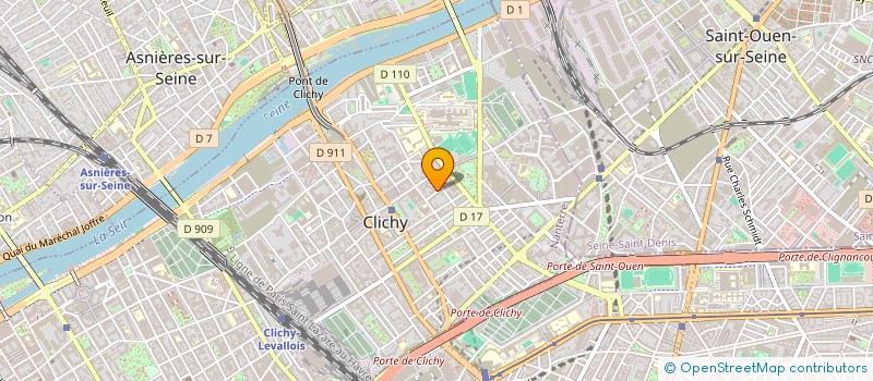 localisation de l'entreprise IYADCOM à CLICHY