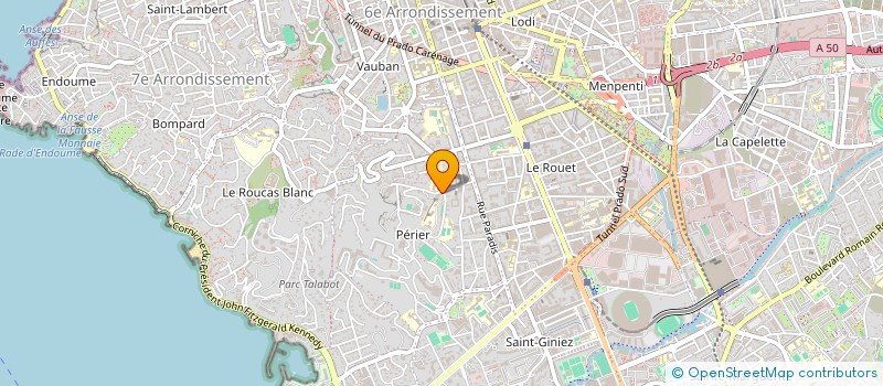 localisation de l'entreprise IYAR FINANCE à MARSEILLE