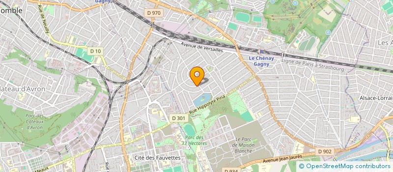 localisation de l'entreprise IYATAVI à GAGNY