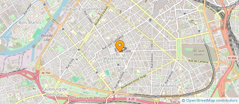 localisation de l'entreprise IYE à LILLE