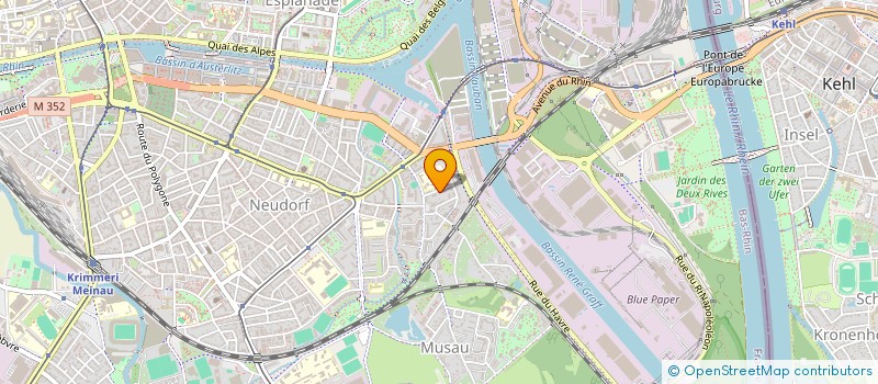 localisation de l'entreprise IYED à STRASBOURG