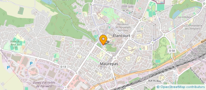 localisation de l'entreprise IYELECT  MAUREPAS