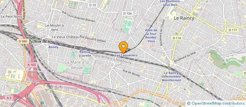 localisation de l'entreprise IYELI à VILLEMOMBLE