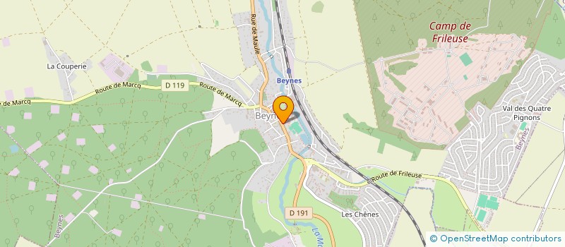 localisation de l'entreprise IYIA PIZZA  BEYNES