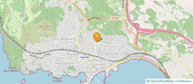 localisation de l'entreprise IYO à BANDOL