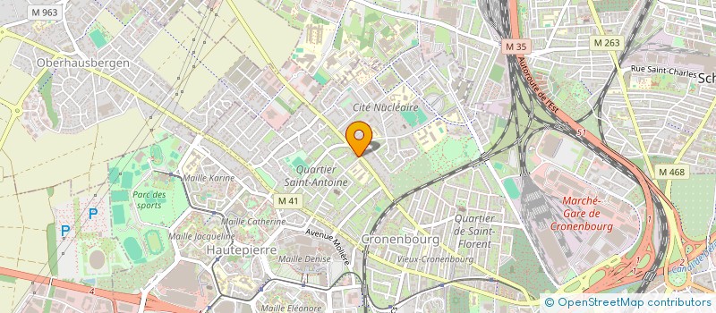 localisation de l'entreprise IYONAN HORIZON à STRASBOURG