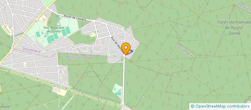 localisation de l'entreprise IZ EXPERT-IT  SUCY-EN-BRIE