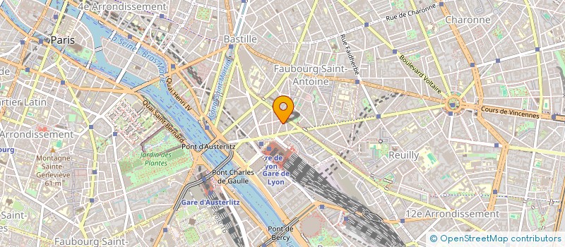 localisation de l'entreprise IZ RENOV à PARIS