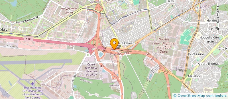 localisation de l'entreprise IZA ADVICE à CLAMART