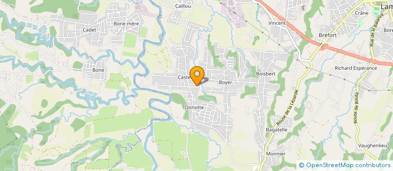 localisation de l'entreprise IZA LOCA'  LAMENTIN