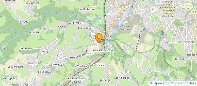 localisation de l'entreprise IZABELA JORGJI à COGNIN