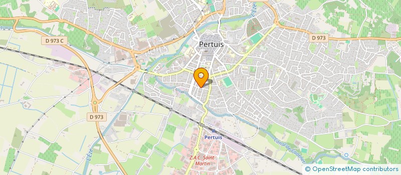 localisation de l'entreprise IZABELLE IMMOBILIER  PERTUIS