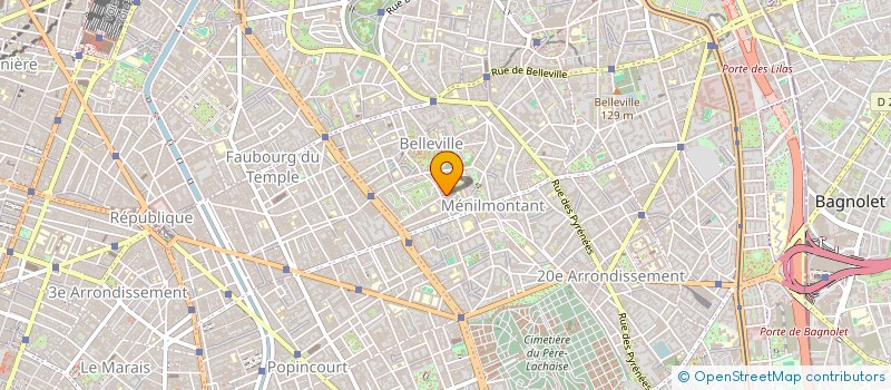 localisation de l'entreprise IZACK  PARIS