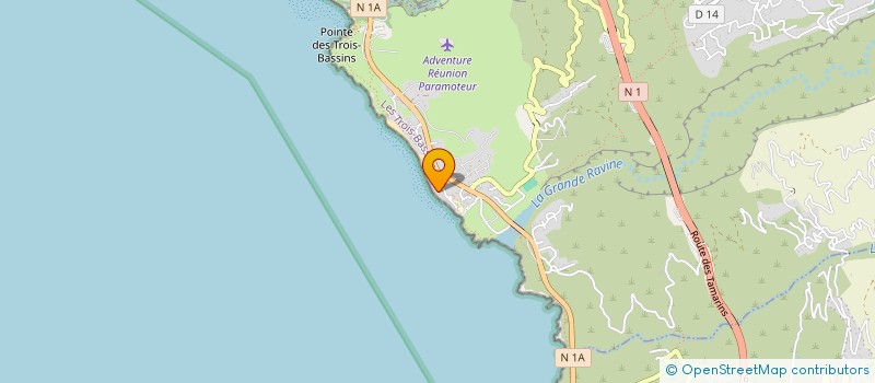 localisation de l'entreprise IZADREAM  LES TROIS-BASSINS