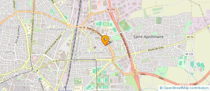 localisation de l'entreprise IZAK à DIJON