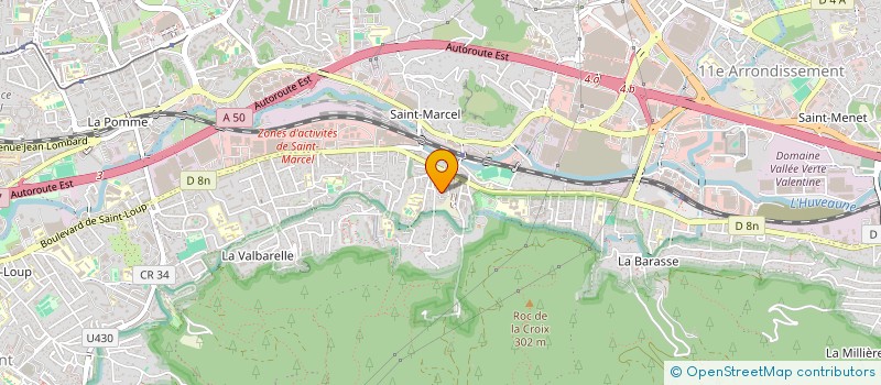 localisation de l'entreprise IZAKPUB à MARSEILLE