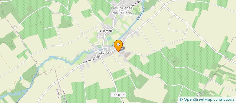 localisation de l'entreprise IZAMBARD DEVELOPPEMENT  LES TOUCHES-DE-PERIGNY