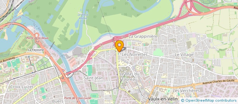 localisation de l'entreprise IZANA MEDICAL  VILLEURBANNE