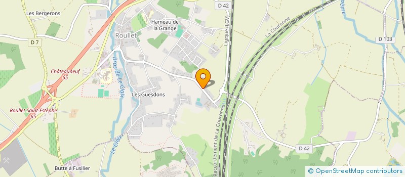 localisation de l'entreprise IZAR 64  ROULLET-SAINT-ESTEPHE