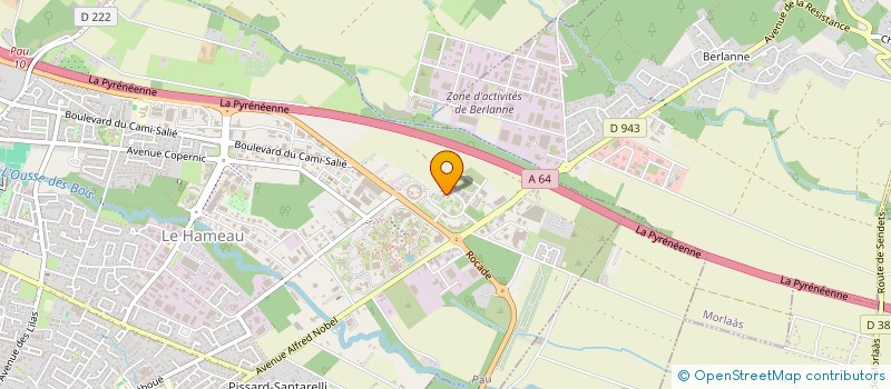 localisation de l'entreprise IZAR GROUP à PAU