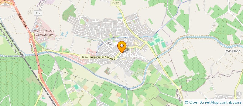 localisation de l'entreprise IZAR GUTXI  SALEILLES
