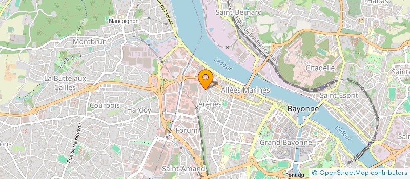 localisation de l'entreprise IZAR ONA à BAYONNE