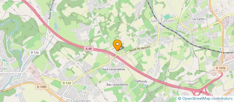 localisation de l'entreprise IZARD à REAUMONT