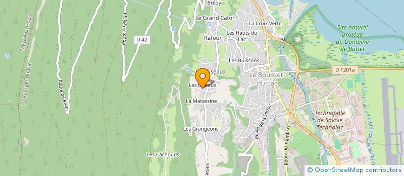 localisation de l'entreprise IZARD ADVERTISING à LE BOURGET-DU-LAC