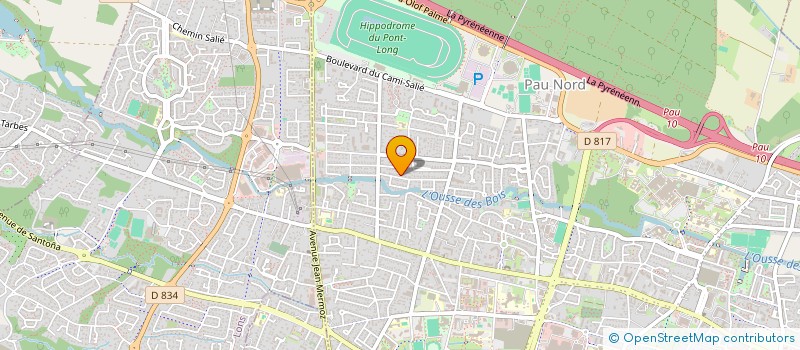 localisation de l'entreprise IZARDI à PAU