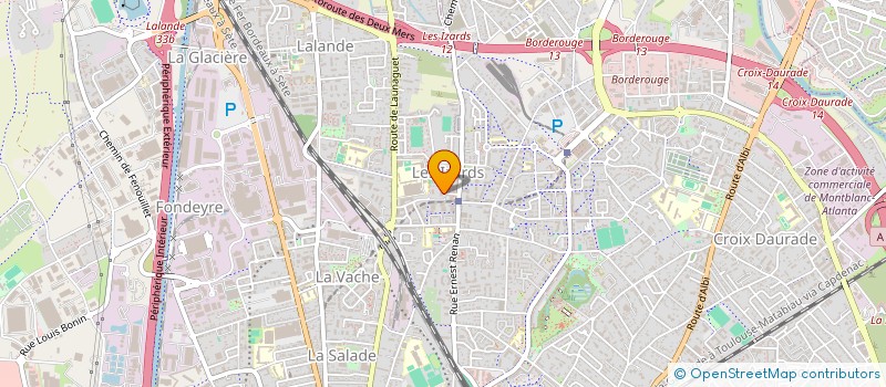localisation de l'entreprise IZARDS ATTITUDE à TOULOUSE