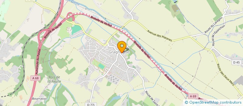 localisation de l'entreprise IZARN JEAN-MARIE & HELENE  PAULHAC